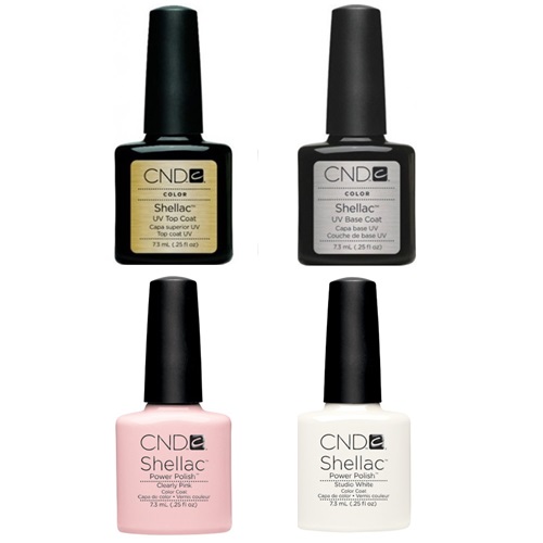 Cnd Shellac Power Polish French Manicure Kit Ella Gray