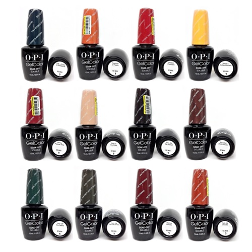 Opi Gelcolor Washington Dc Fall 2016 Collection All 12 Colors