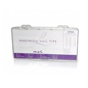 precision nail tips white